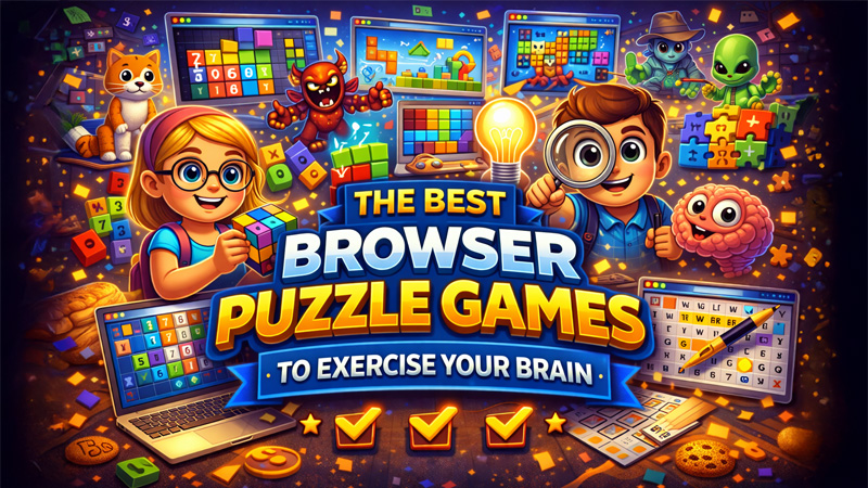 The Best Browser Puzzle Games to Exercise Your Brain